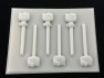 587sp Bye Bye Kitty Full Body and Face Chocolate or Hard Candy Lollipop Mold